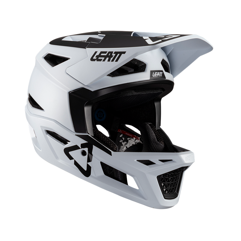 LEATT Helmet MTB Gravity 4.0 V24 White XL 61-62cm