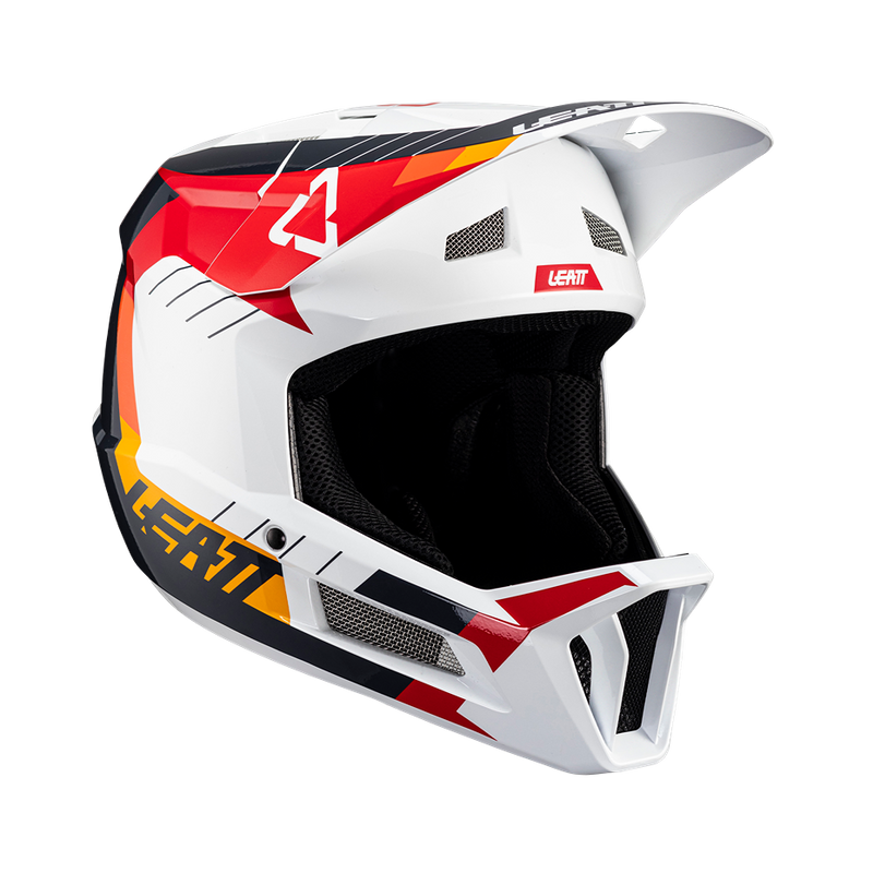 LEATT Helmet MTB Gravity 2.0 V24 White/Red XL 61-62cm
