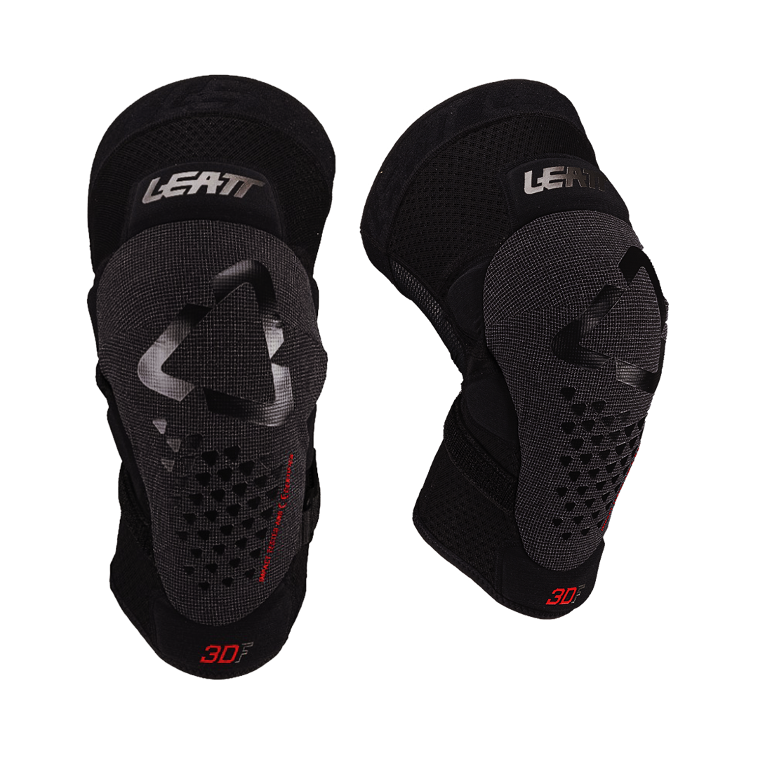 LEATT Knee Guard 3DF 5.0 Evo FastFit S/M Black