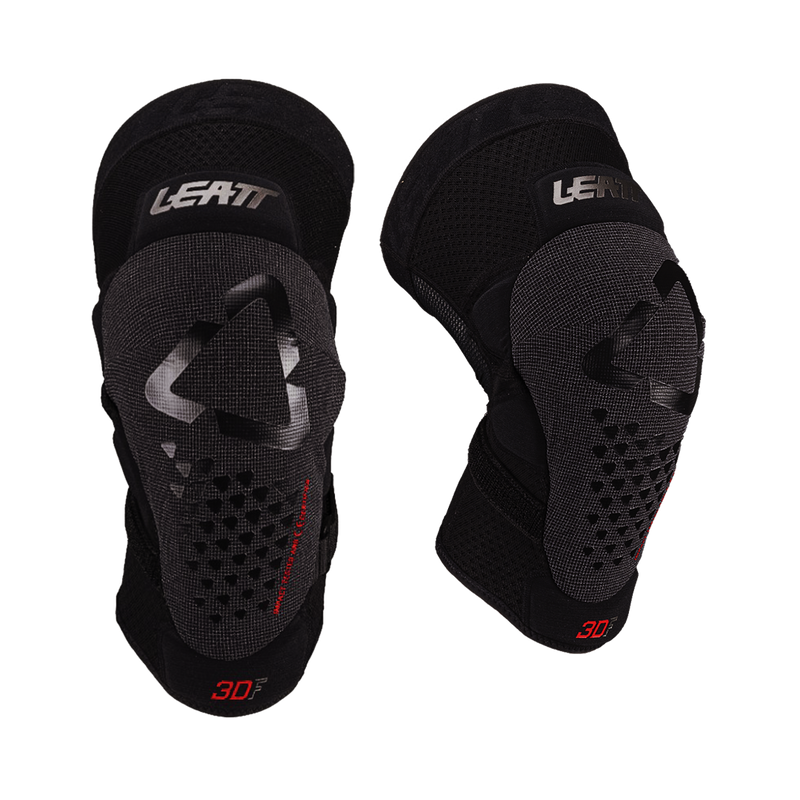 LEATT Knee Guard 3DF 5.0 Evo FastFit S/M Black