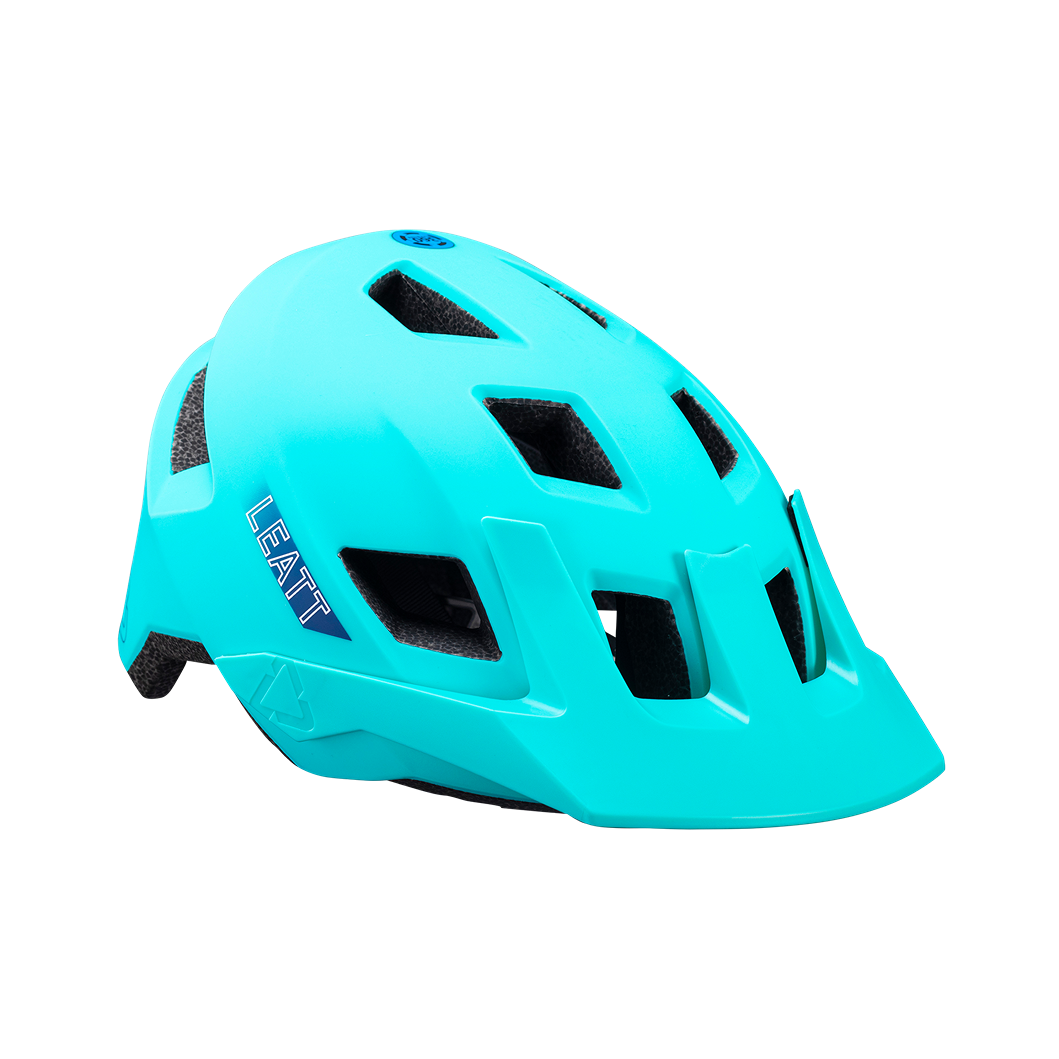 LEATT Helmet MTB AllMtn 1.0 Junior V24 Aqua XS 50-54cm