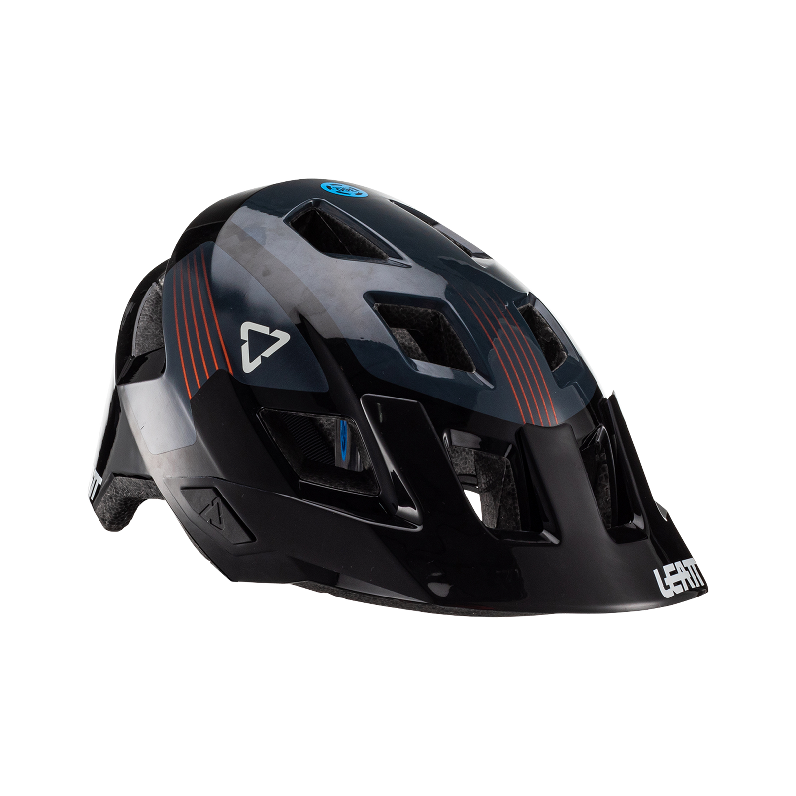 LEATT Helmet MTB AllMtn 1.0 Junior V22 Black XS 50-54cm