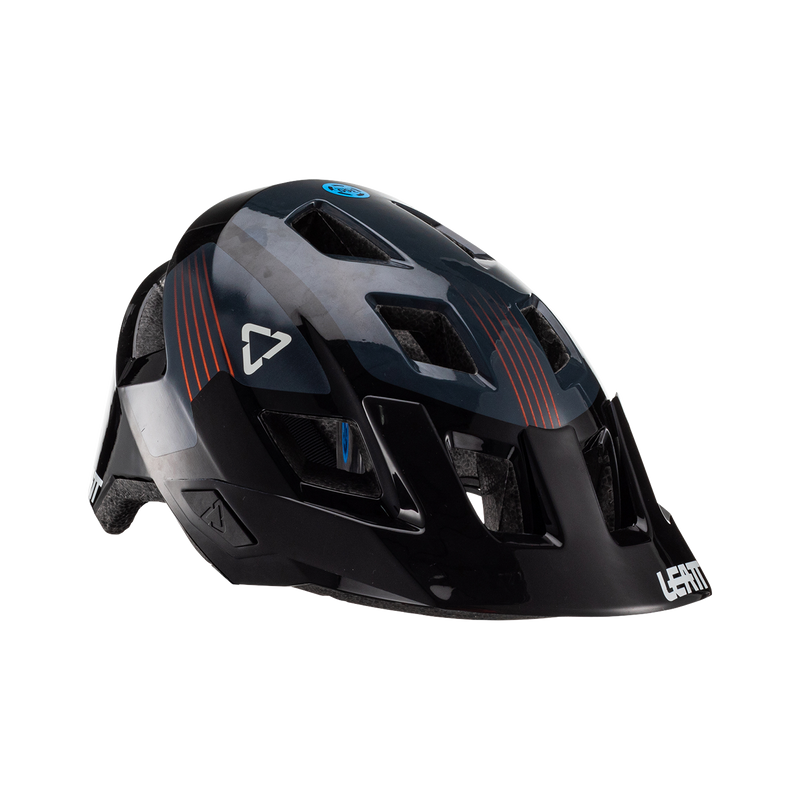 LEATT Helmet MTB AllMtn 1.0 Junior V22 Black XS 50-54cm