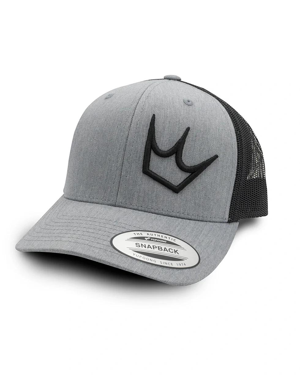 Peaty's Pub Wear Trucker Cap - Crown - Grey/Black