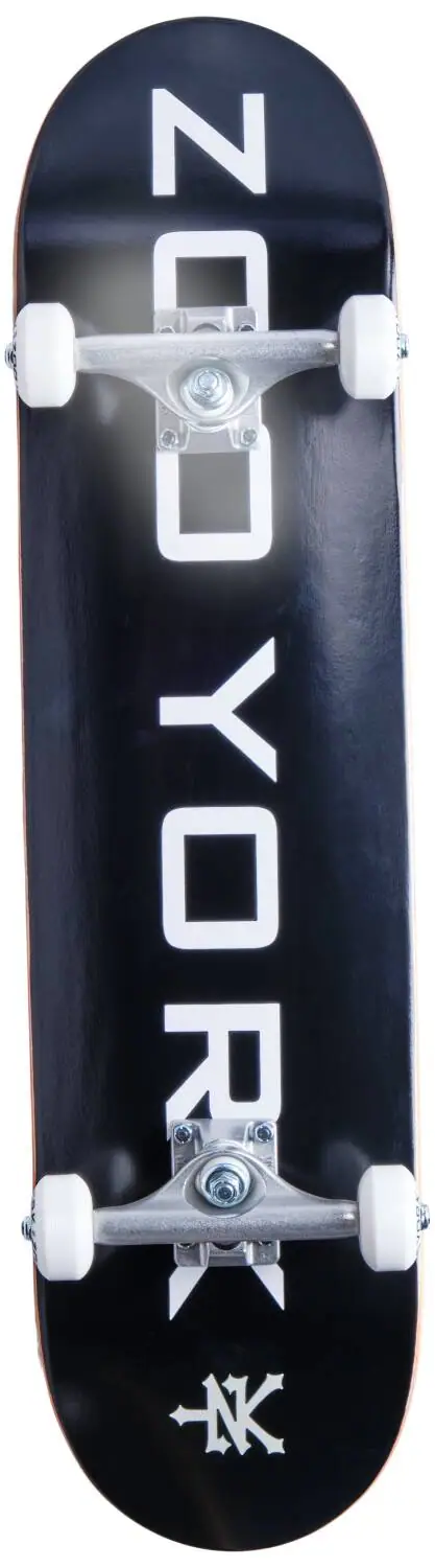 Zoo York OG 95 Logo Block Complete Black/White 7.75