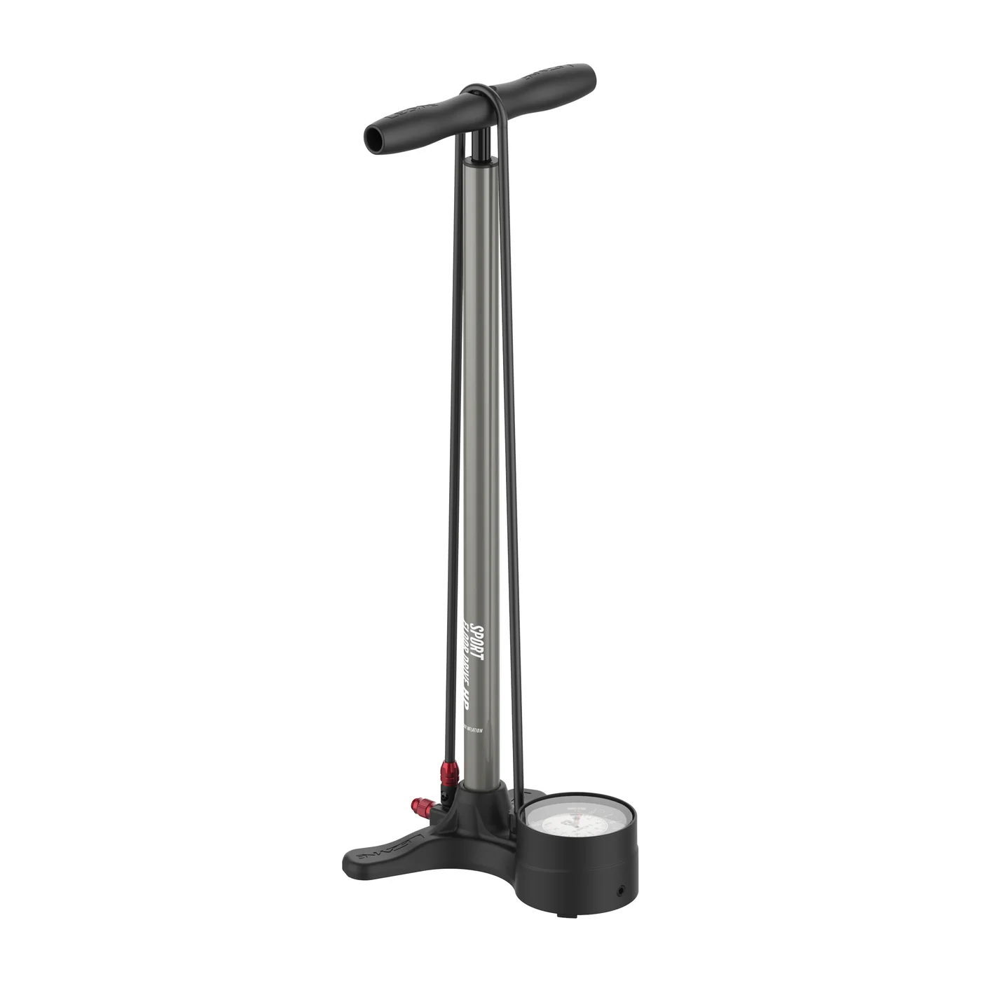LEZYNE Sport Floor Drive 3.5 - Flat Grey Floor Pump