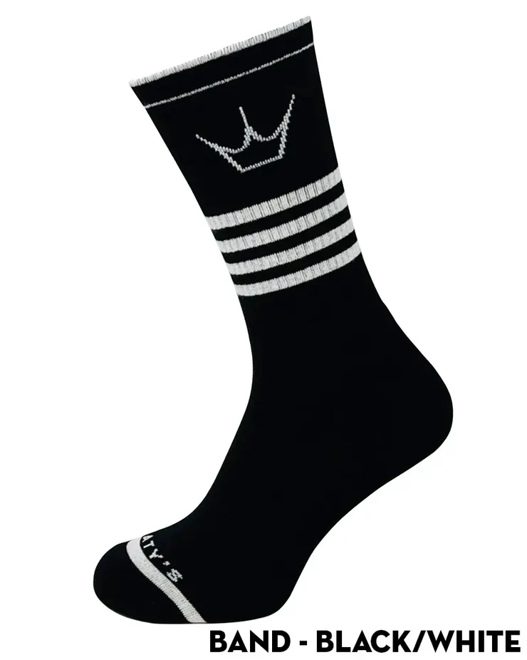 Peaty's AW25 ShredSock - Band - Black/White