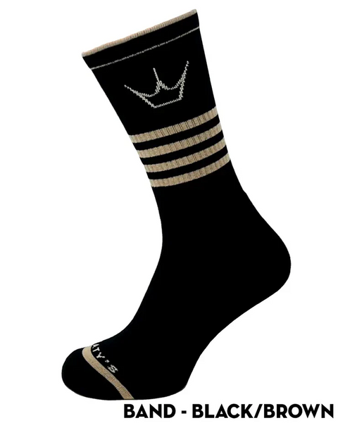 Peaty's AW25 ShredSock - Band - Black/Brown