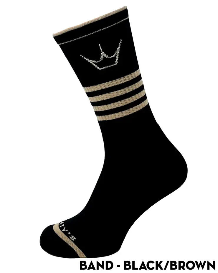 Peaty's AW25 ShredSock - Band - Black/Brown