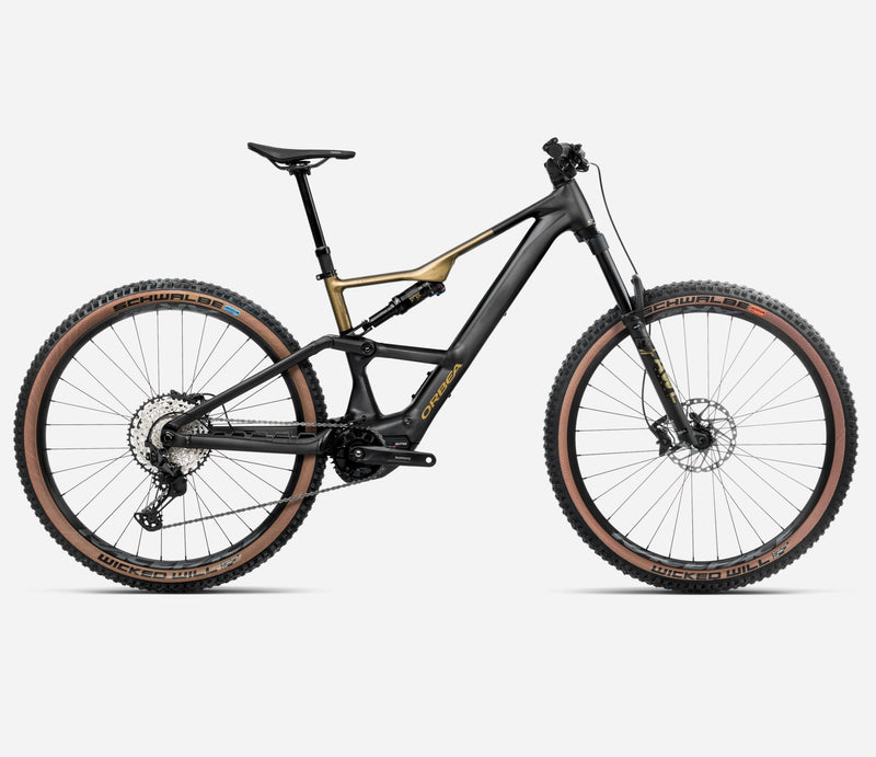 ORBEA RISE SL H20 L Diamond Black-Splash Olive Green