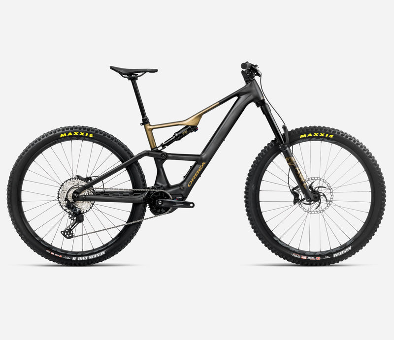 ORBEA RISE LT H20 L Diamond Black-Splash Olive Green