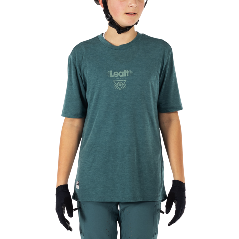 LEATT Jersey MTB AllMtn 2.0 Junior L Teal