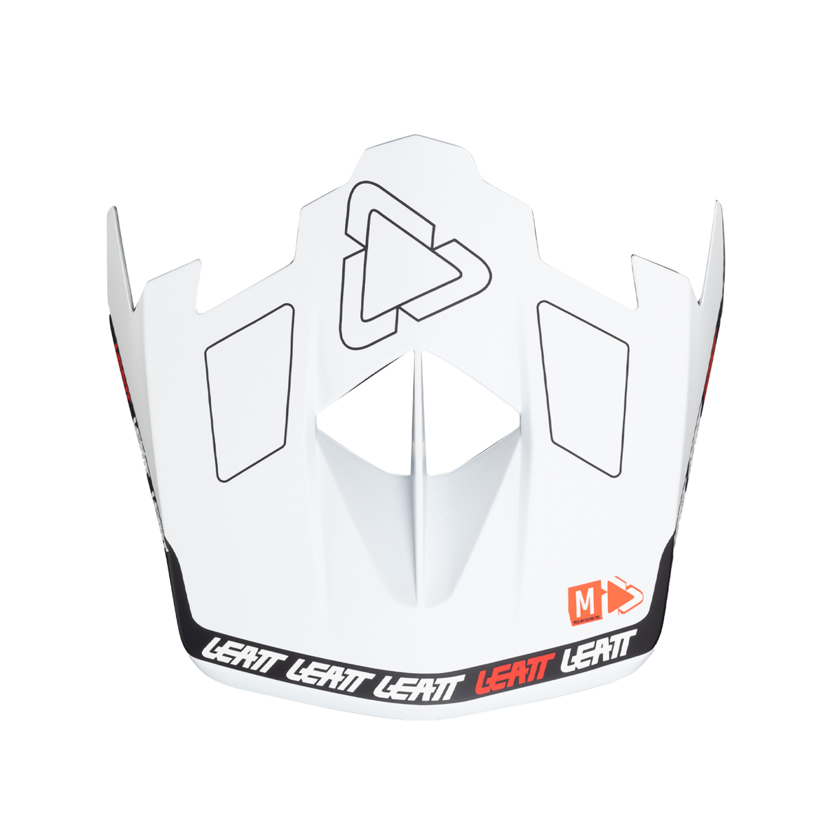 LEATT Visor MTB Gravity 6.0 S/M V23 White