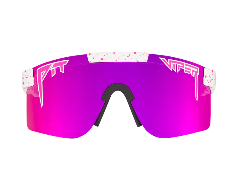 Pit Viper The LA Brights Original Wide Sunglasses - Polarized Pink Lens