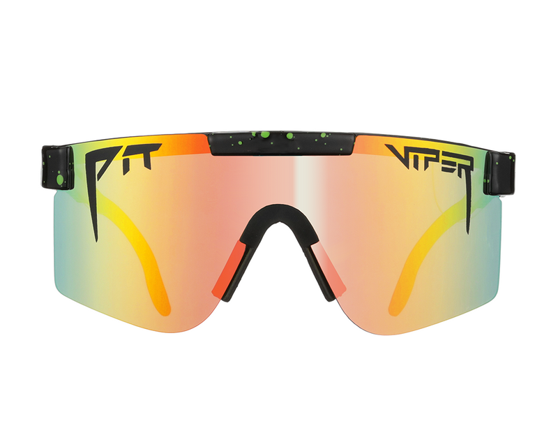 Pit Viper The Monster Bull Original Wide Sunglasses Polarized Orange Lens