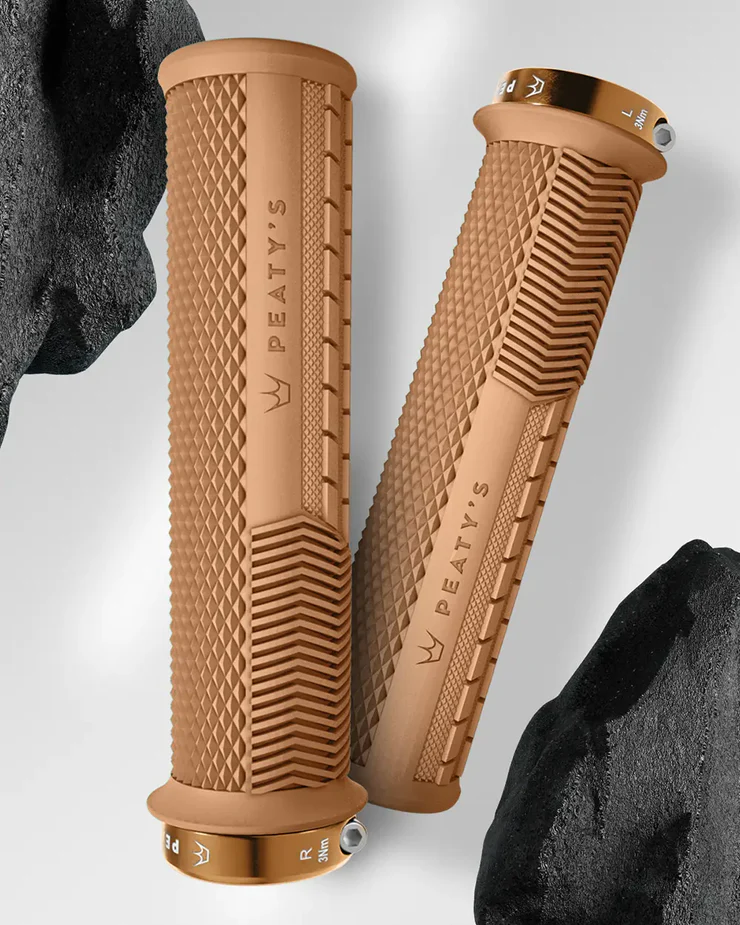 Peaty's Monarch Grip - Knurl - Thin - Gum
