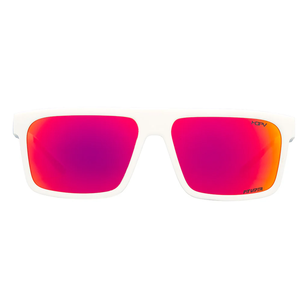 Pit Viper The Miami Nights Turboshaft Sunglasses  HDPV Polarized Red Lens