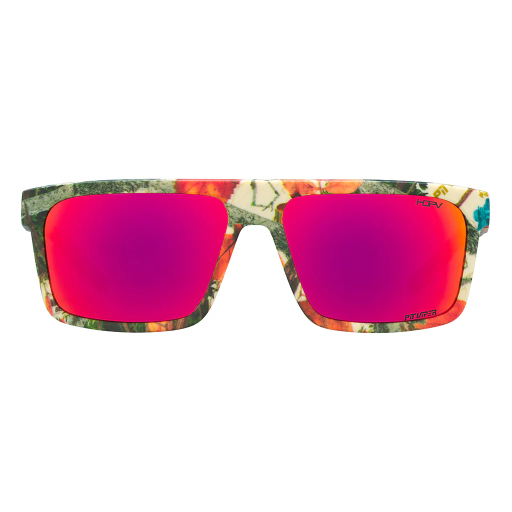 Pit Viper The Actualbush Turboshaft Sunglasses  HDPV Polarized Red Lens