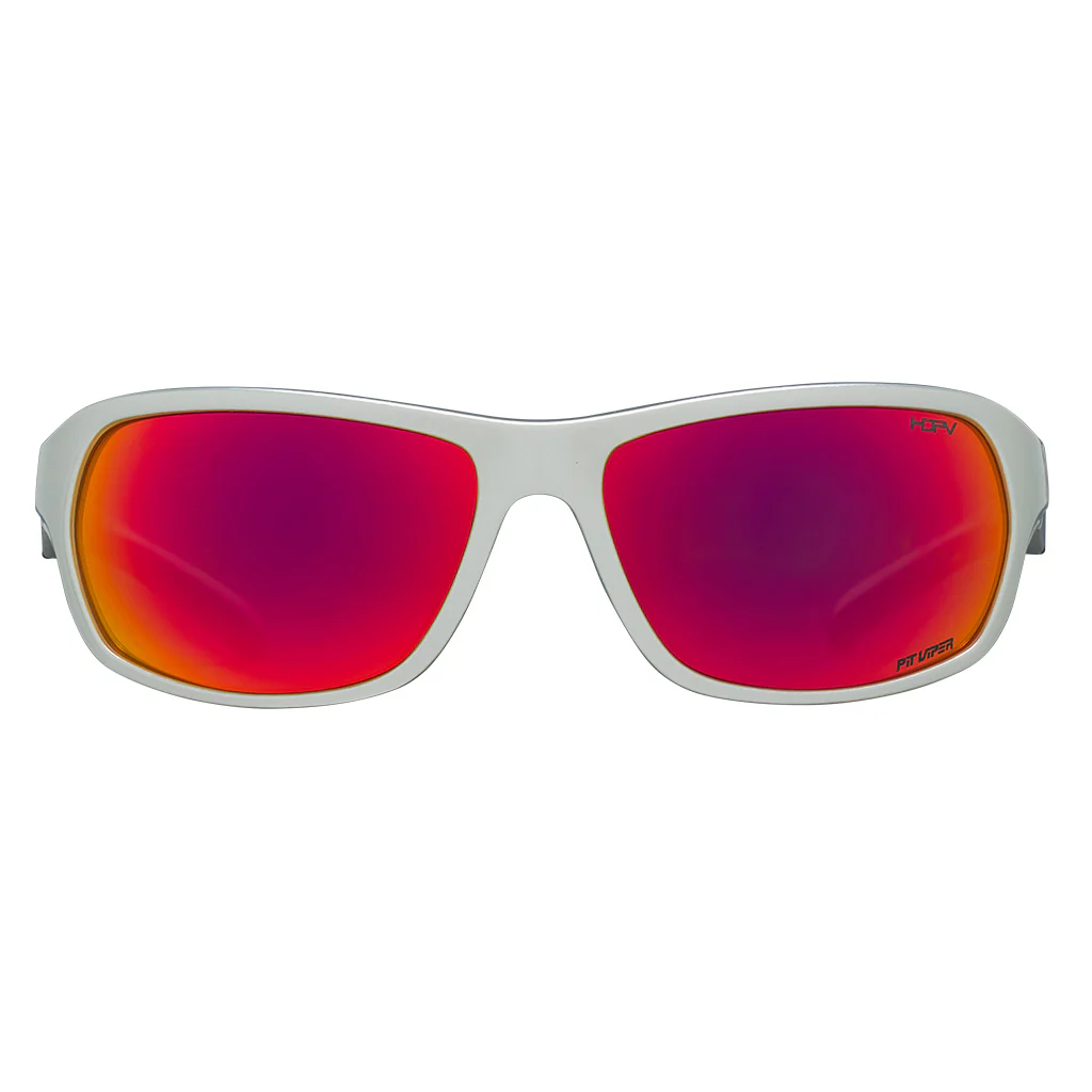 Pit Viper The Spine Tingler Somox Sunglasses HDPV Polarized Red Lens