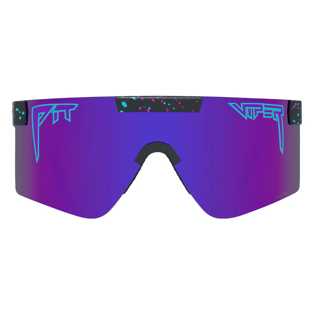Pit Viper The Midnight Original 2.0 Wide Sunglasses HDPV Polarized Purple Lens