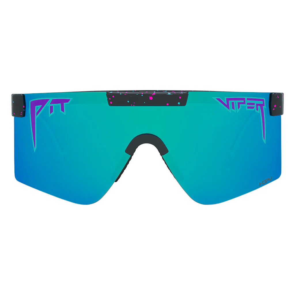 Pit Viper The Midnight Original 2.0 Wide Sunglasses HDPV Polarized Blue Lens