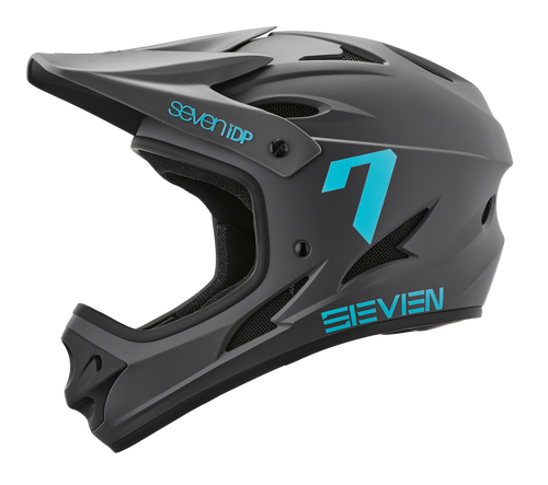 7iDP MTB PROTECTION M1 HELMET MATTE DARK GREY YOUTH YM
