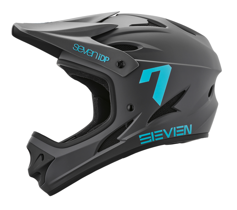 7iDP MTB PROTECTION M1 HELMET MATTE DARK GREY YOUTH YM