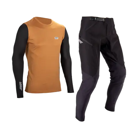LEATT Ride Kit MTB 1.0 Junior M 140cm Rust