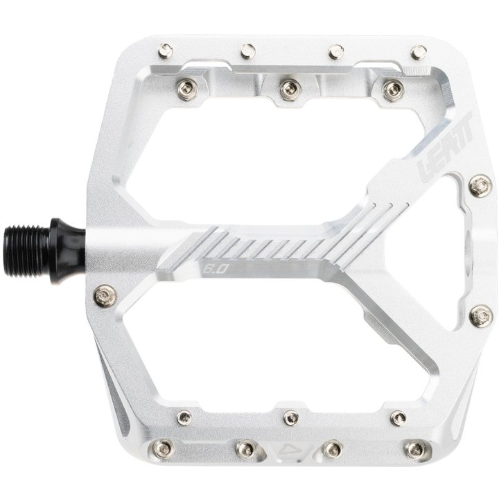 LEATT Pedals AllMtn 6.0 Flat Wide 114x107mm Silver