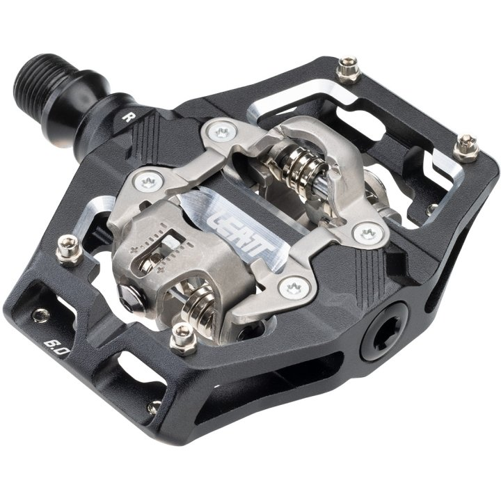 LEATT Pedals AllMtn 6.0 Clip-in 95x70mm Black