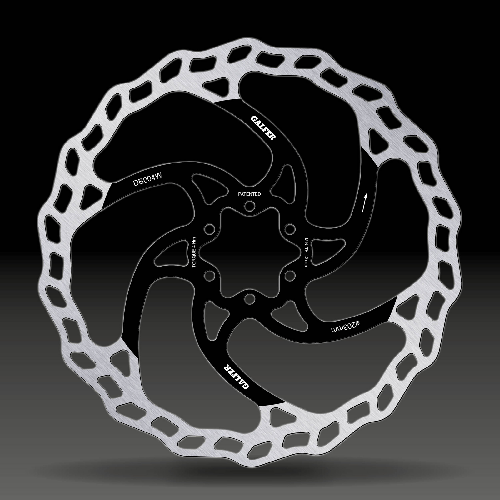 GALFER BIKE MTB DISC WAVE Ø203X1.8MM Brake Disc