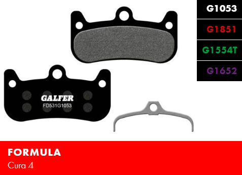 GALFER BIKE FD531G1652 E-BIKE Brake Pad