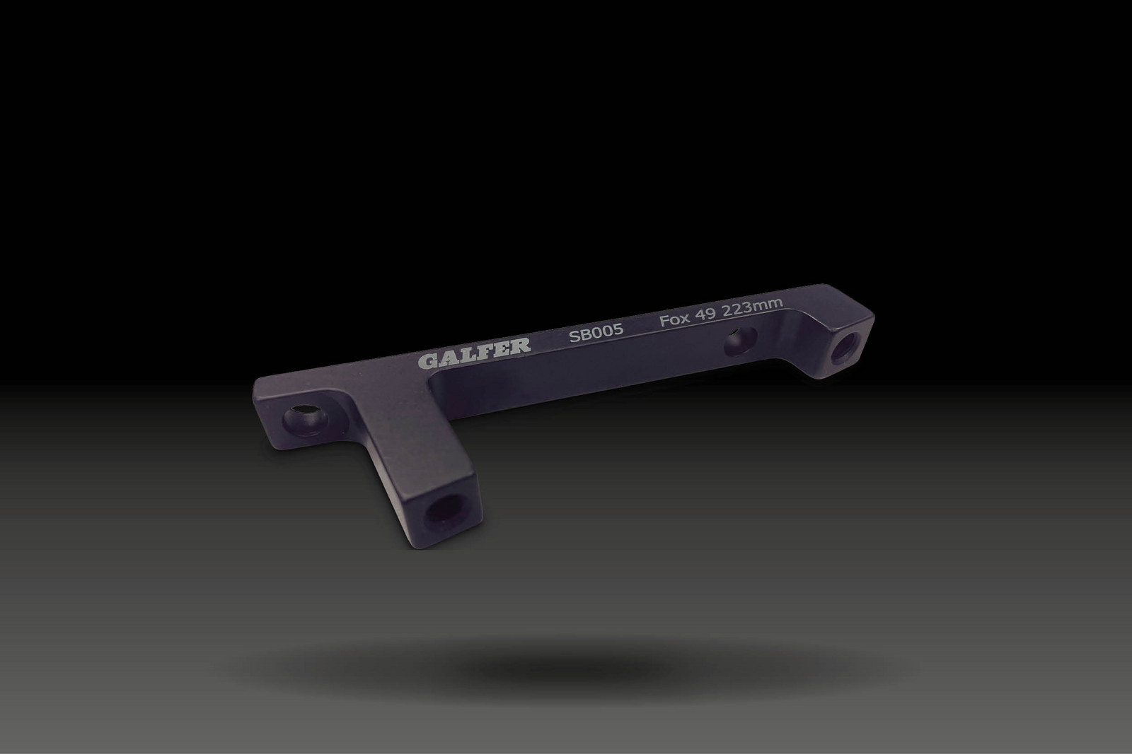GALFER POSTMOUNT ADAPTER ONLY FOR FOX FORK 40 & 49 (+20ММ)