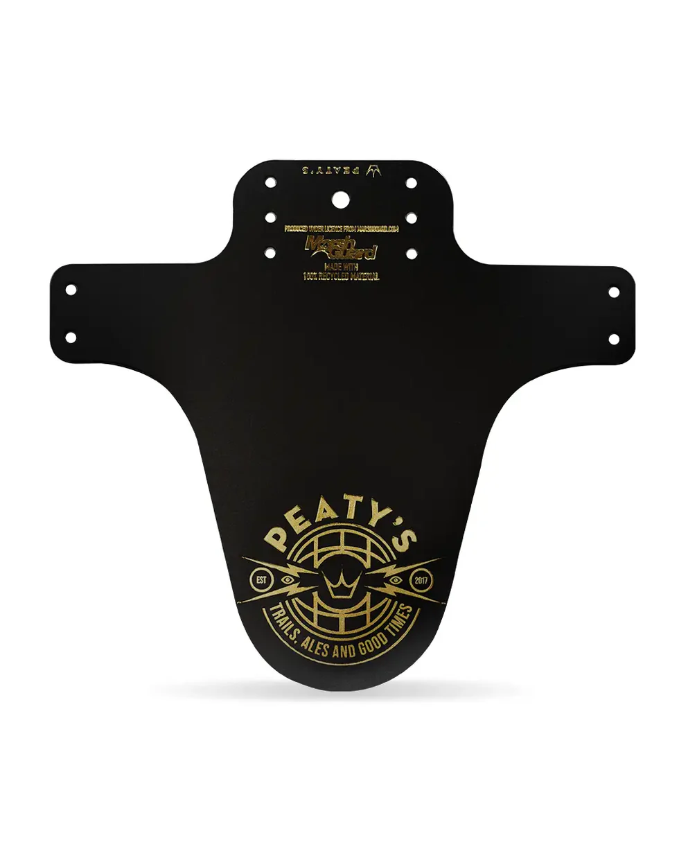 Peaty's x Marsh Guard - Trails, Ales & Good Times - Gold Mudguard