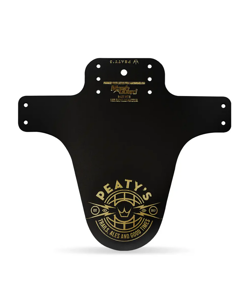 Peaty's x Marsh Guard - Trails, Ales & Good Times - Gold Mudguard