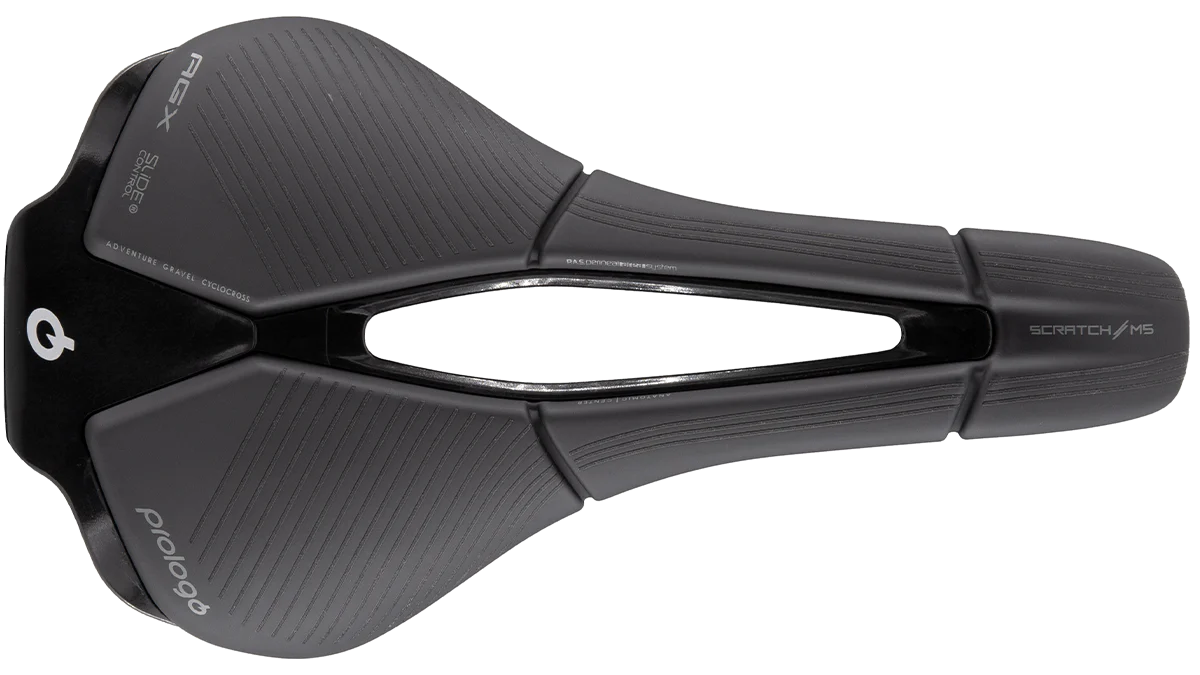 PROLOGO SCRATCH M5 PAS AGX NACK W/Slide Control Hard Black Saddle
