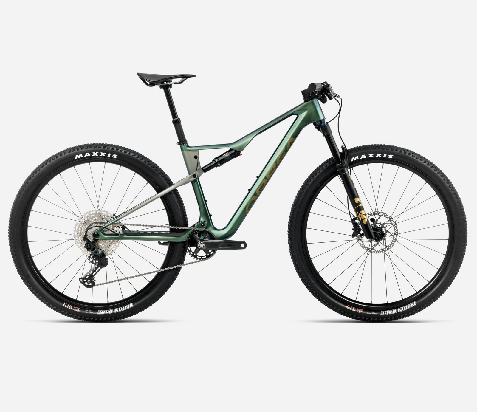 ORBEA OIZ M30 L Seaweed Carbon View - Spaceship Green