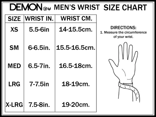 DEMON Wrist Guard Black