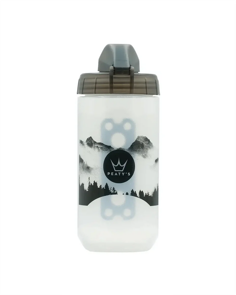 Peaty's x Fidlock Lockin Bottle Mountains Clear 450ml