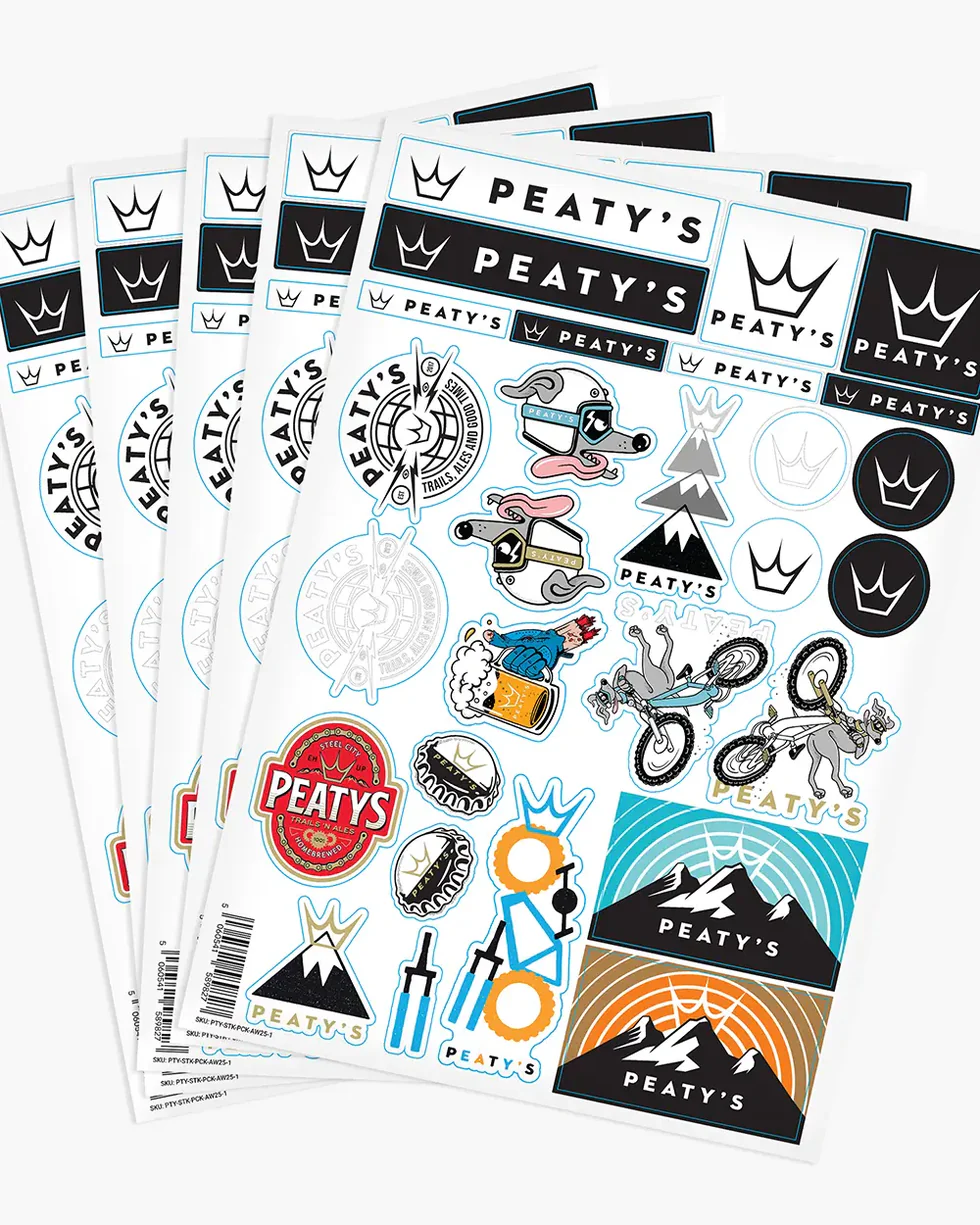 Peaty's AW25 Sticker Pack