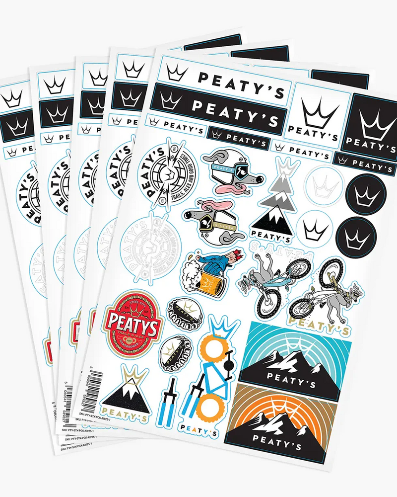 Peaty's AW25 Sticker Pack