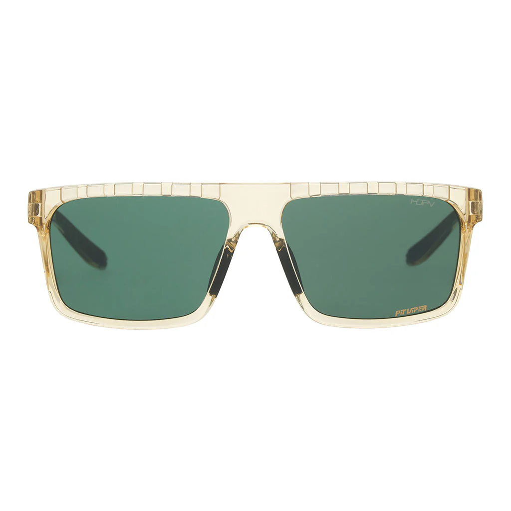 Pit Viper The Nude Beach Turboshaft Sunglasses HDPV Polarized Smoke Lens
