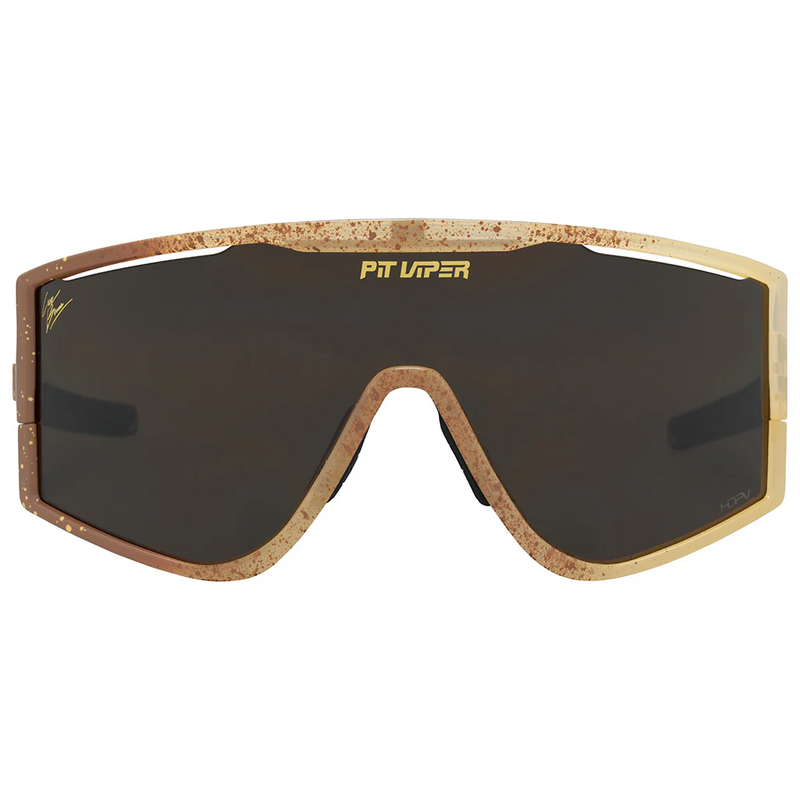 Pit Viper The Brown Town Try-Hard Sunglasses HDPV Polarized Brown Lens
