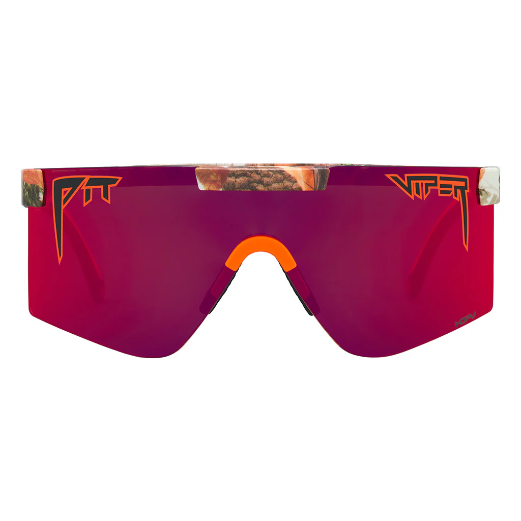 Pit Viper The Actual Bush Original 2.0 Wide Sunglasses HDPV Polarized Red Lens