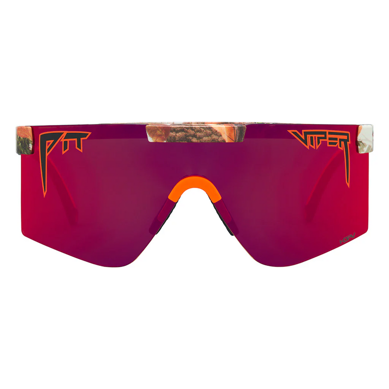 Pit Viper The Actual Bush Original 2.0 Wide Sunglasses HDPV Polarized Red Lens