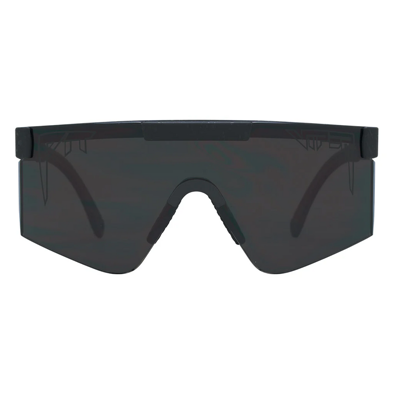 Pit Viper The Blacking Out Original 2.0 Wide Sunglasses BALL-ISTIC Smoke Lens