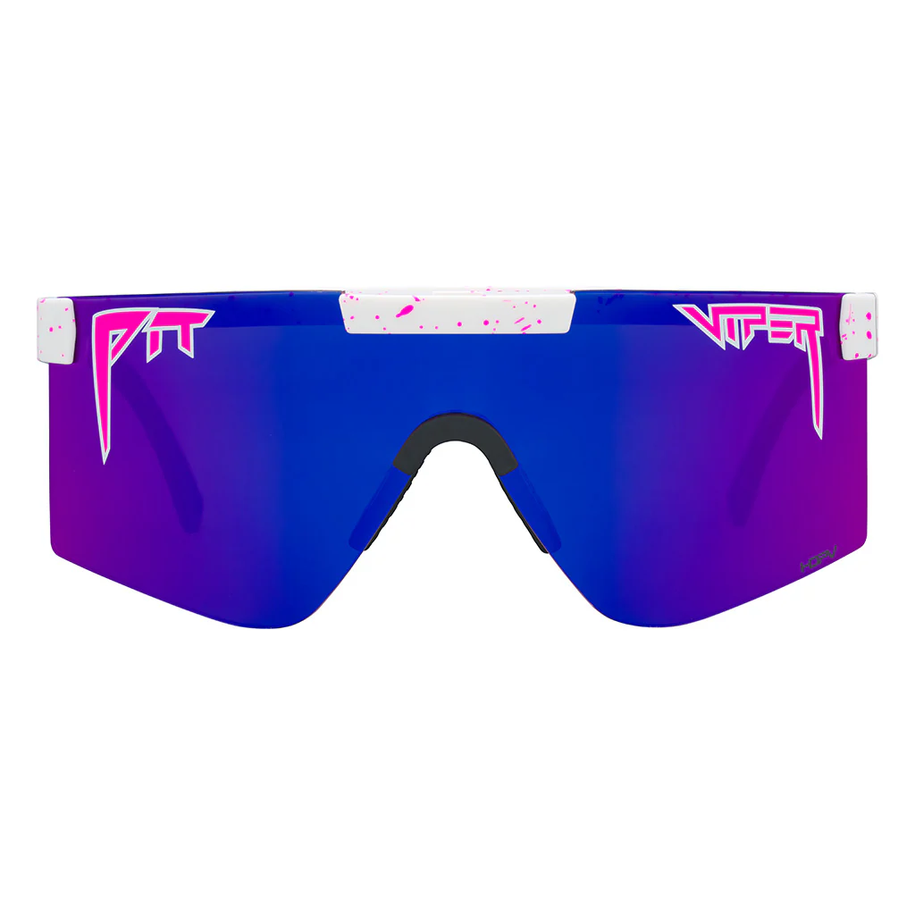 Pit Viper The LA Brights Original 2.0 Wide Sunglasses HDPV Polarized Pink-Purple Lens