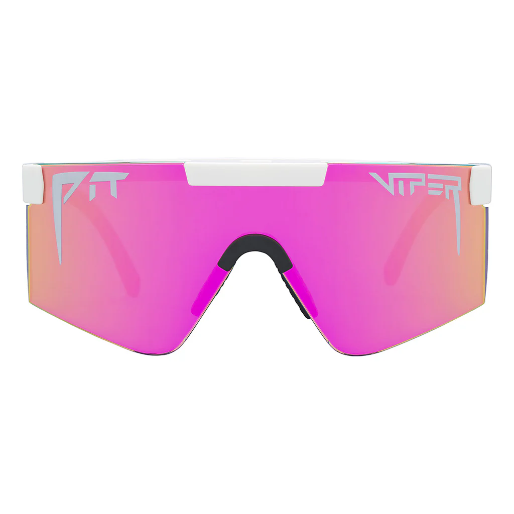 Pit Viper The Miami Nights Original 2.0 Wide Sunglasses Z87+ Pink Lens