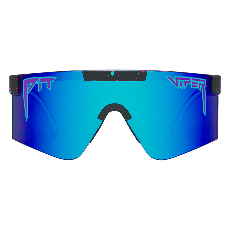 Pit Viper The Midnight Original Original 2.0 Wide Sunglasses Z87+ Blue Lens