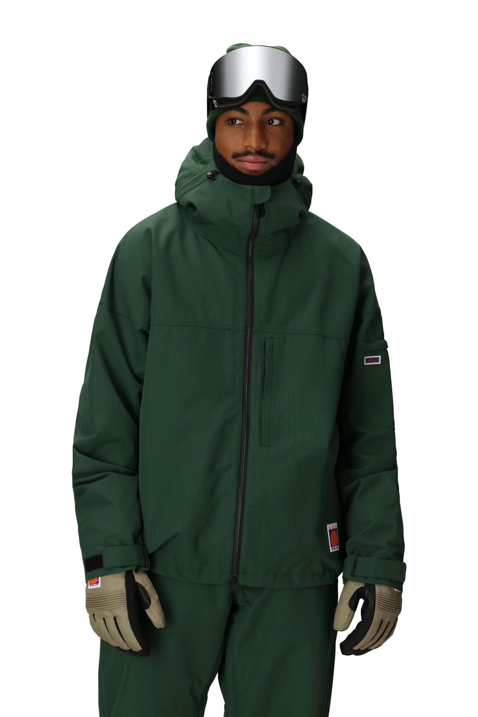 686 Dojo Shell Jacket Moss Green Ripstop